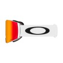 Oakley Fall Line L Matte White prizm snow torch iridium