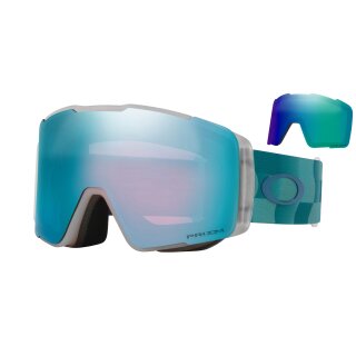 Oakley Line Miner Pro L Blau Current prizm snow sapphire iridium & prizm argon iridium