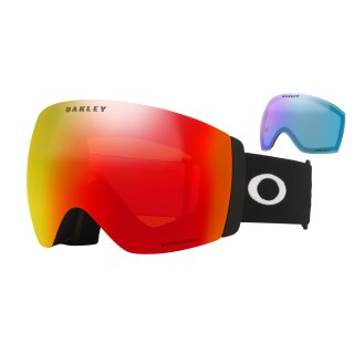 Oakley Flight Deck Pro L Matte Black prizm snow torch iridium & prizm iced iridium