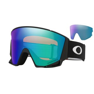 Oakley Flow Scape L Matte Black prizm snow argon iridium & prizm iced iridium