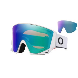 Oakley Flow Scape M Matte White prizm snow argon iridium & prizm iced iridium