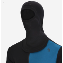 Aclima Warmwool Hoodsweater W/Zip MS jet black/corsair/gold flame