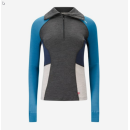 Aclima Warmwool Polo WS marengo/corsai /beige...