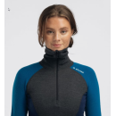 Aclima Warmwool Polo WS marengo/corsai /beige mel./navyblazer Größe S