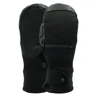 Pow Cascadia GTX Short Mitt + Leather black