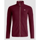 Ortovox Fleece Light Grid Jacket W red malbec