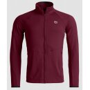 Ortovox Fleece Light Grid Jacket M red malbec