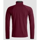 Ortovox Fleece Light Grid Jacket M red malbec