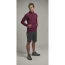 Ortovox Fleece Light Grid Jacket M red malbec