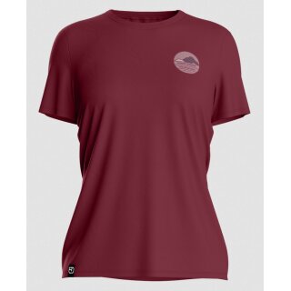 Ortovox 120 Cool Tec Choose Mtn Tee W red malbec