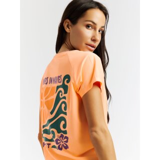 Protest Magia Surf T Short Sleeves shocking orange