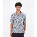Hurley M Woven S/S Etam worker blue
