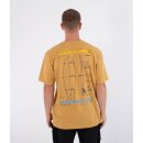 Hurley Kraft Sketch  Tee mustard gold
