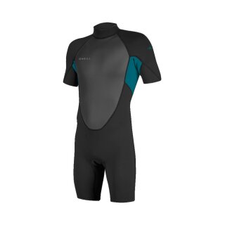 ONeill Reactor-2 2 mm Back Zip S/S Spring black/tide pool