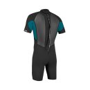 ONeill Reactor-2 2 mm Back Zip S/S Spring black/tide pool