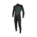 ONeill Reactor-2 3/2 Back Zip Full black/tide pool