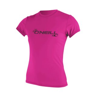 ONeill Wms Basic Skins S/S Sun Shirt fox pink