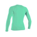 ONeill Wms Basic Skins L/S Rash Guard light aqua
