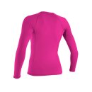 ONeill Wms Basic Skins L/S Rash Guard fox pink