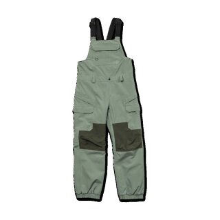 Volcom Creston 3D Stretch Bib Overall light green
