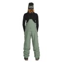 Volcom Creston 3D Stretch Bib Overall light green