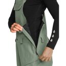 Volcom Creston 3D Stretch Bib Overall light green
