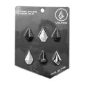 Volcom Stone Studs Stomp black white