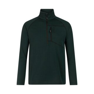 Protest Rekody 1/4 Zip Active Top kombu green