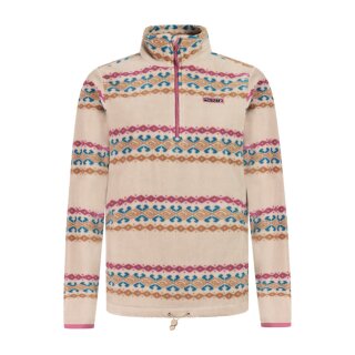 Protest Doobien 1/4 Zip Top bamboobeige