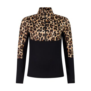 Protest Meline 1/4 Zip Active Top true black