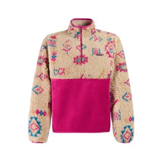 Protest Dotty 1/4 Zip Top rebelpurple