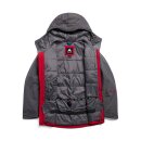 Burton Mns Reserve 2L Insulated Jacket gotham gray/geranium red