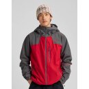 Burton Mns Reserve 2L Insulated Jacket gotham gray/geranium red