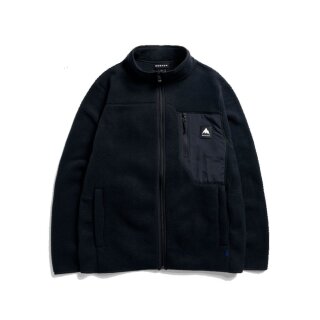 Burton Mns Cinder Full-Zip Fleece true black