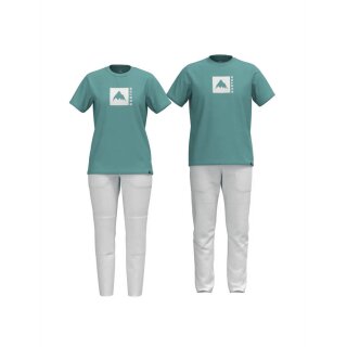 Burton Mns Classic Mountain High Short Sleeve T-Shirt mineral blue