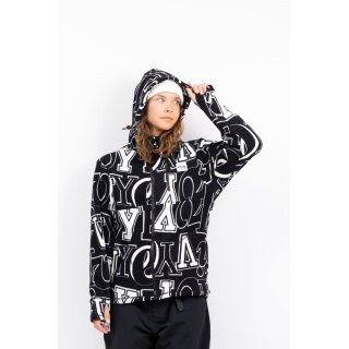 Eivy Techlight Ziphood Fleece typo black
