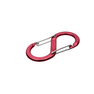 Origin Outdoors Zubehörkarabiner S-Form 2 Stück rot