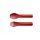 humangear Besteck GoBites DUO  rot