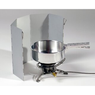 Origin Outdoors Alu Windschutz, faltbar 49x26cm