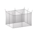 BasicNature Moskitonetz Klassik 2Personen Mesh 225 weiß