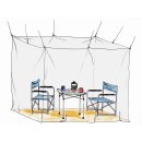 BasicNature Moskitonetz Klassik 2Personen Mesh 225 weiß