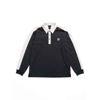 Burton L/S Rugby Shirt true black/stout white