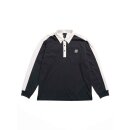 Burton L/S Rugby Shirt true black/stout white