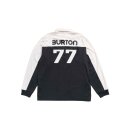 Burton L/S Rugby Shirt true black/stout white