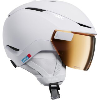 Atomic Revent GT Amid Visor HD Photo white heather