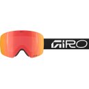 Giro Contour Wordmark Black/White vivid ember/vivid infrared