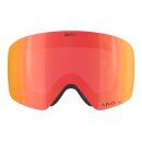 Giro Contour Wordmark Black/White vivid ember/vivid infrared