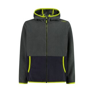 CMP Kid Boys Jacket Fix Hood jungle-antracite