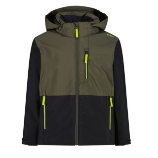 CMP Kid Boys Jacket Snaps Hood olive