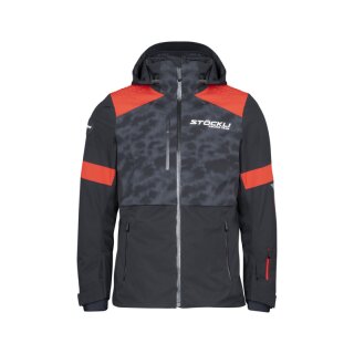Stöckli Mens WRT Skijacket black-red